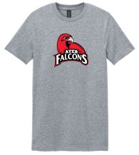 64000B YOUTH SoftStyle Tee, Falcons, Sport Gray